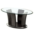 thumbnail image 2 of Furniture of America Panna 3-Piece Coffee Table Set, Dark Cherry, 2 of 8