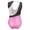 Pink, variant on YiZYiF Kids Girls Gymnastics Outfit Sleeveless Dance Sports Leotard Athletic Biketard,Sizes 6-16