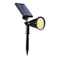 thumbnail image 2 of S SERENABLE Solar Adjustable Angle Solar Flood Lights for Pathway Garage Patio Warm Color, 2 of 9
