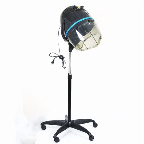 WSSYzyzf 1300W Rolling Salon Hair Dryer, Adjustable Height Bonnet Hood for Drying, Setting, and Hot Perms at Home, Professional Results with Convenient Mobility