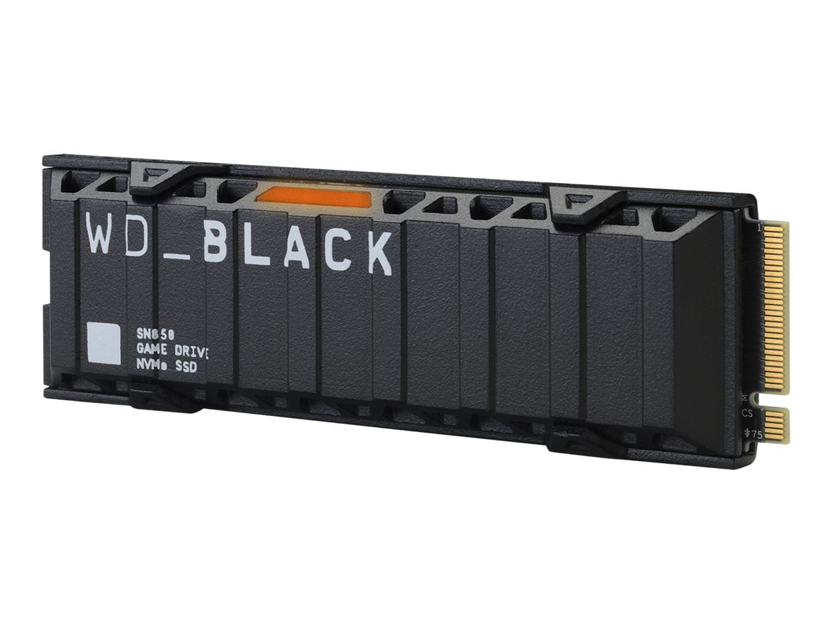 WD Black SN850 NVMe SSD WDS100T1XHE - SSD - 1 TB - internal - M.2 2280 -  PCIe 4.0 x4 (NVMe)