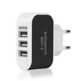 thumbnail image 3 of Injueey 3USB Cargadores de pared de teléfono móvil LED Dispositivo de carga inteligente Adaptador de reproductor de MP3 Teléfono y Comunicación Negro Enchufe de la UE, 3 of 6