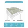 thumbnail image 5 of Quilts Twin Size, Sage Green Leaves Soft Comforter Bedding Set for Bed, Vintage Abstract Art Botanical Lightweight Quilted Bedspread with Pillow Cover(2 Pieces) for All Season, 68x86 Inch, 5 of 6