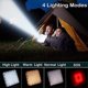 thumbnail image 3 of Eigraketly Pantalla digital portátil COB Luz de camping Senderismo Canotaje Picnic Lámpara de tienda de alto brillo Banco de energía IP65 a prueba de carpas Eigraketly OD029062-01, 3 of 6