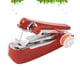 thumbnail image 3 of Máquina de coser roja portátil multifunción para el hogar Mini máquina de coser manual inalámbrica de mano para costura Color de hilo aleatorio, 3 of 5