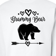 thumbnail image 3 of Inktastic Grammy Bear Grandma Adult Sweatshirt, 3 of 4