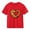 A231 Red, variant on Xdegoge Kids Girls Dog Lover T-Shirt Dachshund Heart Shape Print Cute Animal Theme Top for Toddler Baby Kids Tween Teen 3-10Y