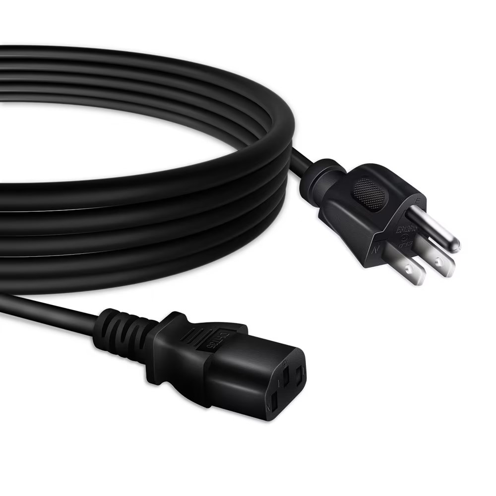 CJP-Geek 6ft UL AC Power Cord Cable for Mackie Onyx 820i DFX-6 Firewire Recording Mixer - image 1 of 5