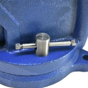 findmall 8 Swivel Bench Vise 8-Inch Heavy Duty Bench Vise Clamp Vises Locking Base Top Anvil Work Bench Fit for Home and Business Application