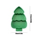 thumbnail image 3 of Bandeja de comida para árbol de Navidad | Bandeja de compartimentos | Seguro para microondas y congelador | Plástico de grado alimenticio | Secciones divididas | Verde | Para aperitivos, comidas, 3 of 6