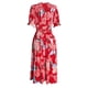 thumbnail image 3 of WILLBEST Maxi Vestidos de Mujer Vestido Largo Informal de Verano con Estampado de Flores y Cuello En V para Mujer, Vestido Diario con Bolsillos Laterales y Botones Extra Grande, 3 of 3