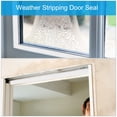 thumbnail image 5 of Uxcell 16.4Ft Weather Stripping Door Seal, PU S-Shaped Door Weather Stripping, Black, 5 of 5