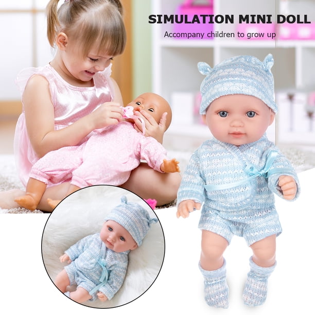 Reborn Baby Doll vinilo niño con grandes ojos sombrero realista bebé juguete niños regalo Tmvgtek juguetes de los niños