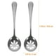 thumbnail image 4 of WORGEOUS Cuchara perforada de acero inoxidable para servir, cuchara pequeña ranurada, utensilio de cocina, 4 Uds., 4 of 9