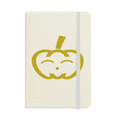 thumbnail image 1 of Légume Expression Heureux Citrouille Corps Cahier Officiel Tissu Couverture Rigide Journal Journal Journal, 1 of 3