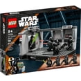 thumbnail image 3 of LEGO Star Wars Dark Trooper Attack Set, Mandalorian Building Toy 75324, with Revolving Elevator, Luke Skywalker Minifigure and Lightsaber, Pretend Play Star Wars Building Set for Kids Age 8+ Years Old, 3 of 8