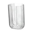 thumbnail image 3 of Jarrón transparente decorativo irrompible, elegante y transparente, para mesa de comedor interior, decoración del hogar, oficina y sala de estar. Estilo E, 3 of 8