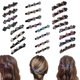 thumbnail image 5 of Pinzas para el Cabello Trenzadas XINYU con Piedras de Cristal Brillantes Juego de 2, 5 of 7
