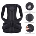 thumbnail image 2 of Posture Corrector, Adjustable Back Support Belt, Back Straightener, Back and Shoulder Support Relieve Neck Pain, 2 of 4