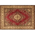 thumbnail image 1 of Ahgly Company Indoor Rectangle Medallion Brown Traditional Area Rugs, 4' x 6', 1 of 4