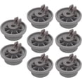 thumbnail image 1 of RDEXP Support Inférieur pour Lave-Vaisselle 36x25mm Gris 165314 Rouleau Support Inférieur pour Lave-Vaisselle Remplace Roue 00420198 420198 Ensemble de 8, 1 of 6