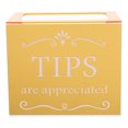 thumbnail image 5 of KAKOWELY tip jar for bartender Acrylic Money Collection Box Suggestion Box Raffle Cash Box Clear And Gold Rectangular box For Bars Cafes Restaurants5.91"X5.12"X3.94", 5 of 5