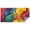 Colorful Circular Pattern, variant on Rainbow Tie Dye Mandala Pattern Rectangle Tablecloth 60"x102",Waterproof Polyester Rectangle Table Cloth, Wipeable Spillproof Polyester Tablecloth for Dining, Camping, Indoor and Outdoor