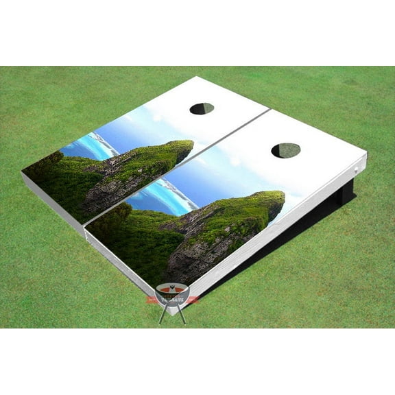 Bora Bora Rock Cornhole Boards