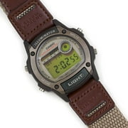 Men's Casual Watch with Brown Nylon Band