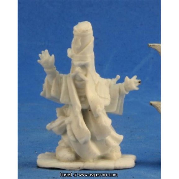 25mm Scale Balazar Iconic Summoner, Bobby Jackson - Pathfinder Bones