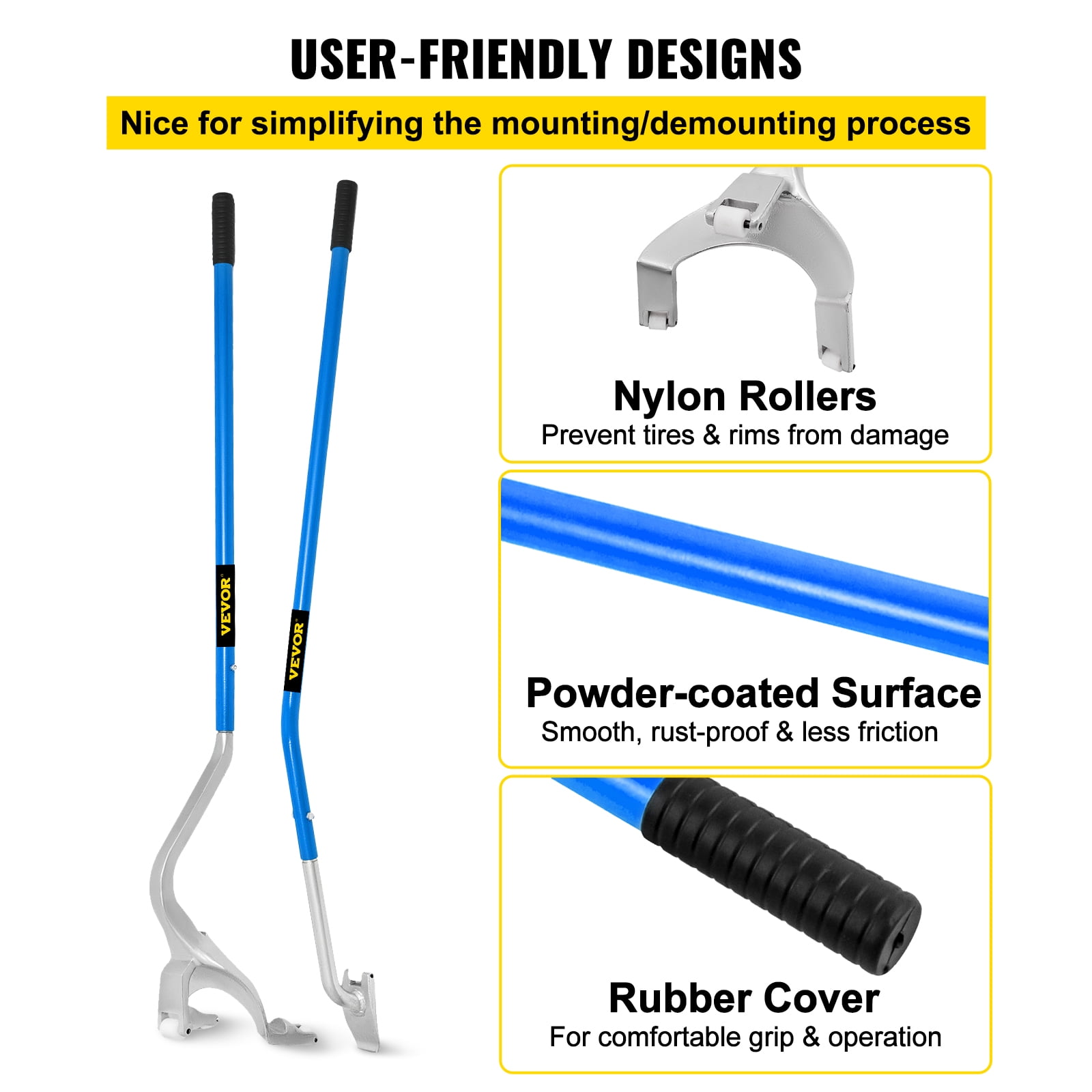 BENTISM Tire Mount Demount Tool 17.5