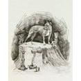 thumbnail image 2 of Wang, Melissa 20x24 White Modern Wood Framed Museum Art Print Titled - A Gentleman V, 2 of 4