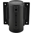 thumbnail image 2 of Global Industrial Wall Mount Retractable Belt Barrier Black Case W/7-1/2' Black, 2 of 6
