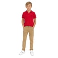 thumbnail image 3 of U.S. Polo Assn. Boys Short Sleeve Johnny Collar Shirt, Sizes 4-18, 3 of 3