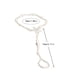 thumbnail image 2 of Tobillera de estrella de mar Qarigey con cristal y anillo de dedo, 2 of 6