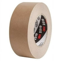 Masking Tape, 36 mm W x 55 m L, 7.1 mil Thick, Brown, Rubber Adhesive, 24 PK