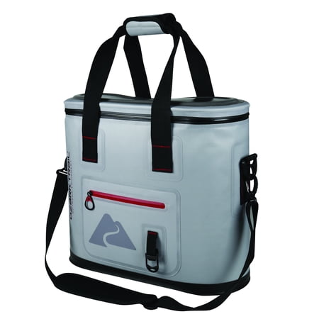 Ozark Trail 30 Can Leak-tight Cooler with Heat Welded Body, Gray