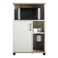 thumbnail image 4 of Whitmore Microwave Stand, White, 4 of 9