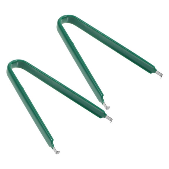 Raindrops 2pcs Automotive Fuse Puller Tool Stainless Steel Car Fuse Extraction Installation Tool for Truck Suv Motorcycle CarFuse Handling