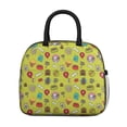 thumbnail image 2 of Lunch Bag Lunch Box for Women Reusable Insulated Lunch Bags,Water-Resistant Sushi Print Cooler Lunch Tote Bag, Large Capacity for Work Travel Picnic, 2 of 6