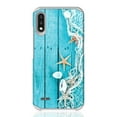thumbnail image 5 of LG K22 Case, LG K32 Case, LG K22 Plus Case, Rosebono Slim Hybrid Shockproof Hard Cover Graphic Fashion Colorful Skin Cover Armor Case for LG K22/K22+ (Starfish), 5 of 5
