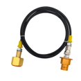thumbnail image 2 of Adaptador de CO2, conector rápido, conector directo de alta presión, tubo de conexión, CO2 oro, 2 of 9