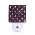 thumbnail image 1 of Balery Poodle Dog Luz Nocturna LED con Sensor Automático, Enchufe con Sensor Crepuscular, Luz Suave de 0.5W para Dormitorio, Pasillo, Baño-US, 1 of 7