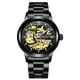 thumbnail image 2 of Reloj para hombre King Kong negro, reloj para hombre, resistente al agua, regalo de negocios coreano, reloj hueco con tourbillon, 2 of 6