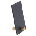 thumbnail image 5 of HUBERT® Wooden Peg Sign Matte Black Plastic - 3" L x 4" H, 5 of 5