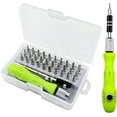thumbnail image 1 of 32 In 1 Mini Screwdriver Tool Set Kit With Magnetic Extension Rod Precision Bits | For Electronics, Mobile, Phones, Laptops, Cameras, Game, Consoles Repair Multi-Tool - 1 Pcs, Tools Kit, 1 of 5