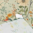 thumbnail image 3 of Yayeee Tapestry Wall Hanging for Bedroom 60" x 51" Living Room Home Wall Art Decor, Green Floral Pattern, 3 of 7