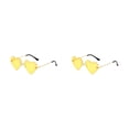 thumbnail image 3 of Qarigey Gafas de sol en forma de corazón para mujer, senderismo, Camping, viaje, disfraz, Cosplay, gafas de protección solar, gafas Type6 NO6, 3 of 6