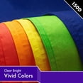 thumbnail image 4 of G128 5 Pack: Solid Violet Color Flag | 2x3 Ft | LiteWeave Pro Series Printed 150D Polyester | Indoor/Outdoor, Vibrant Colors, Brass Grommets, Thicker and More Durable Than 100D 75D Polyester, 4 of 7