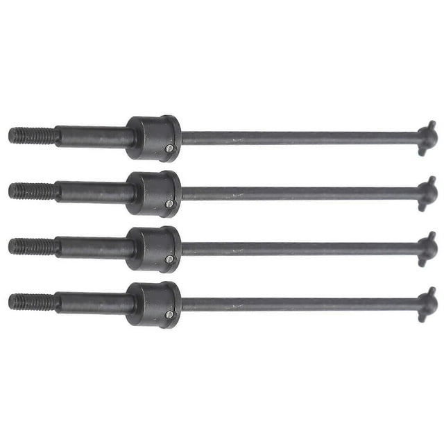 4 pcs Universal Steel Drive Shafts Rocker Arm RC Accessories Fits HSP 94188 1/10 RC Car Black